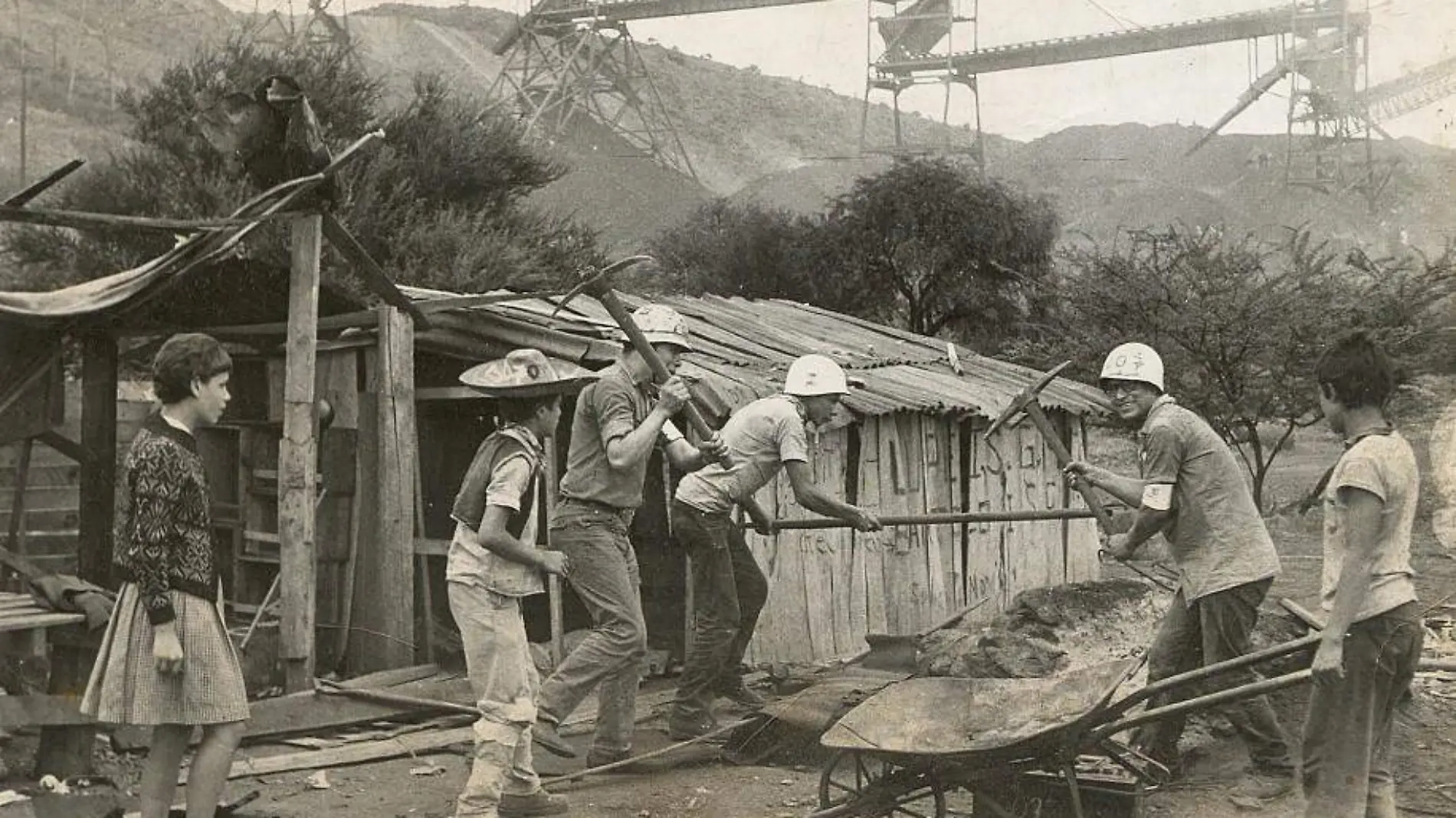 Historia y fotografías antiguas del Cerro de Mercado